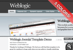 Weblogic Joomla Template
