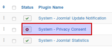 enable system privacy consent