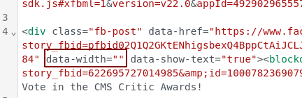 the data width rule without the width value