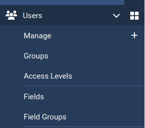 users fields