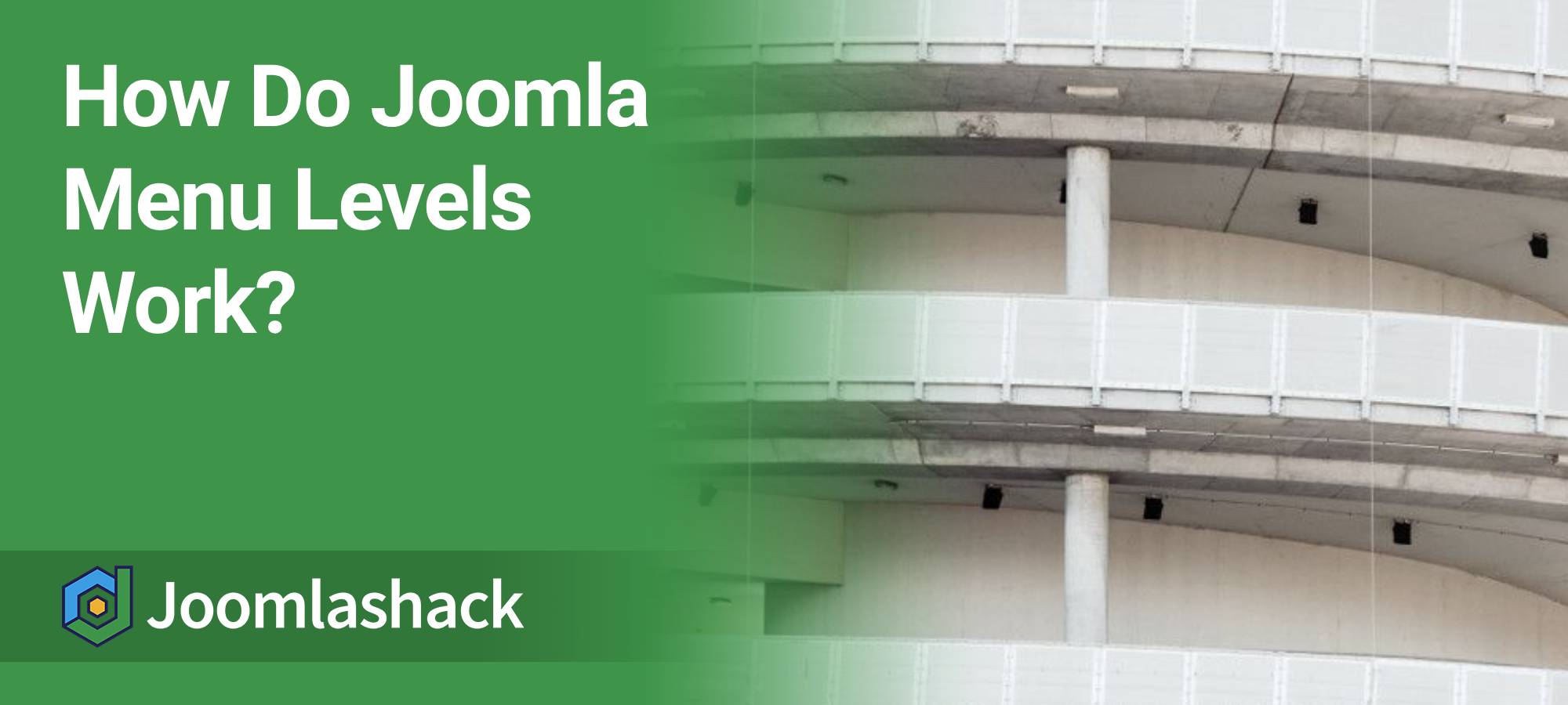 How Joomla Menu Levels Work