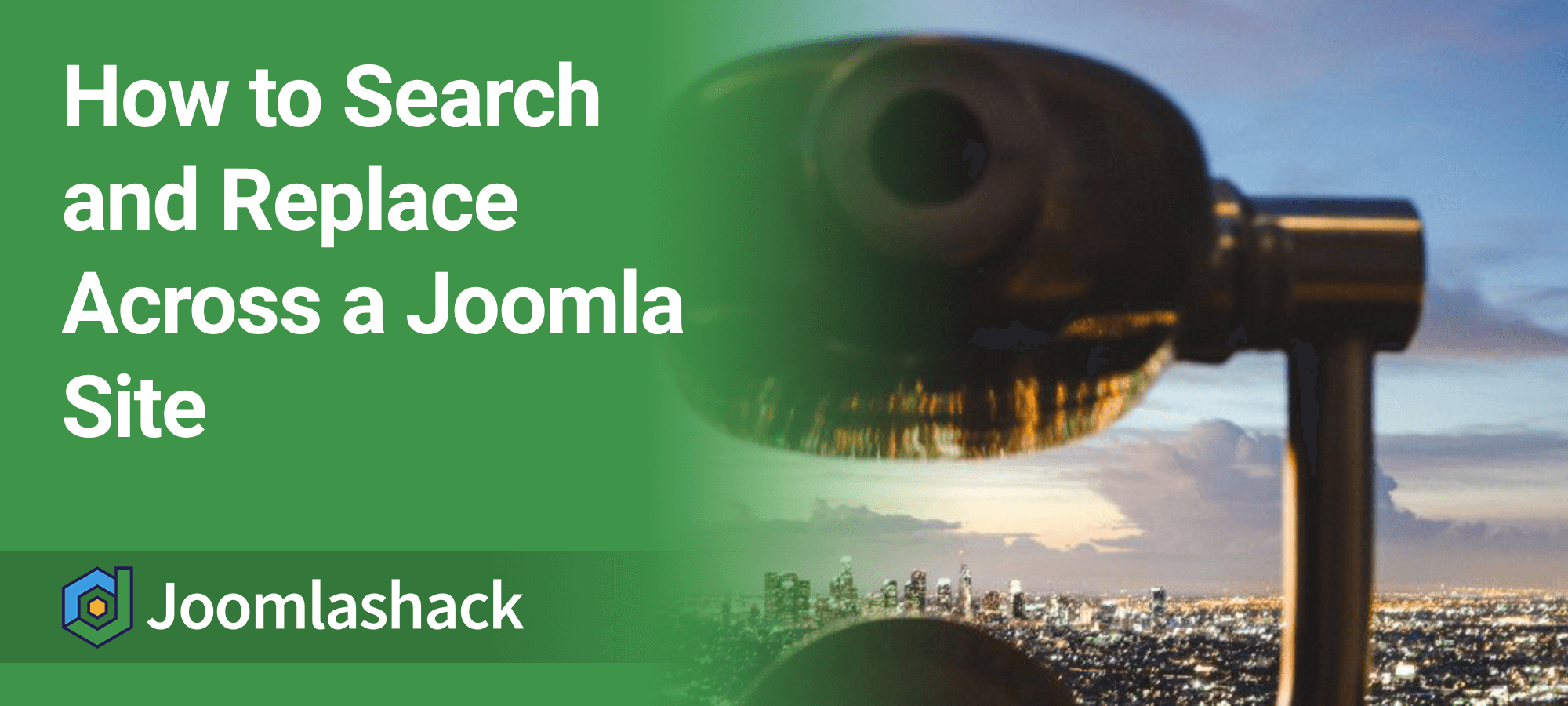 How to Search and Replace Across a Joomla Site