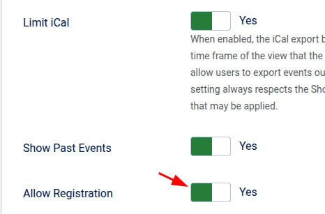 allow registration