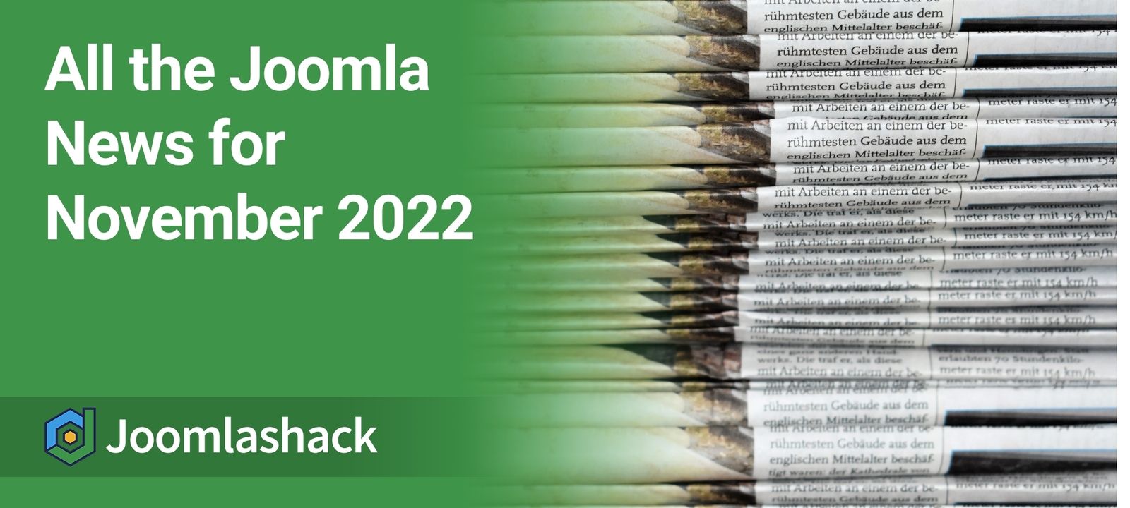 All the Joomla News for November 2022 