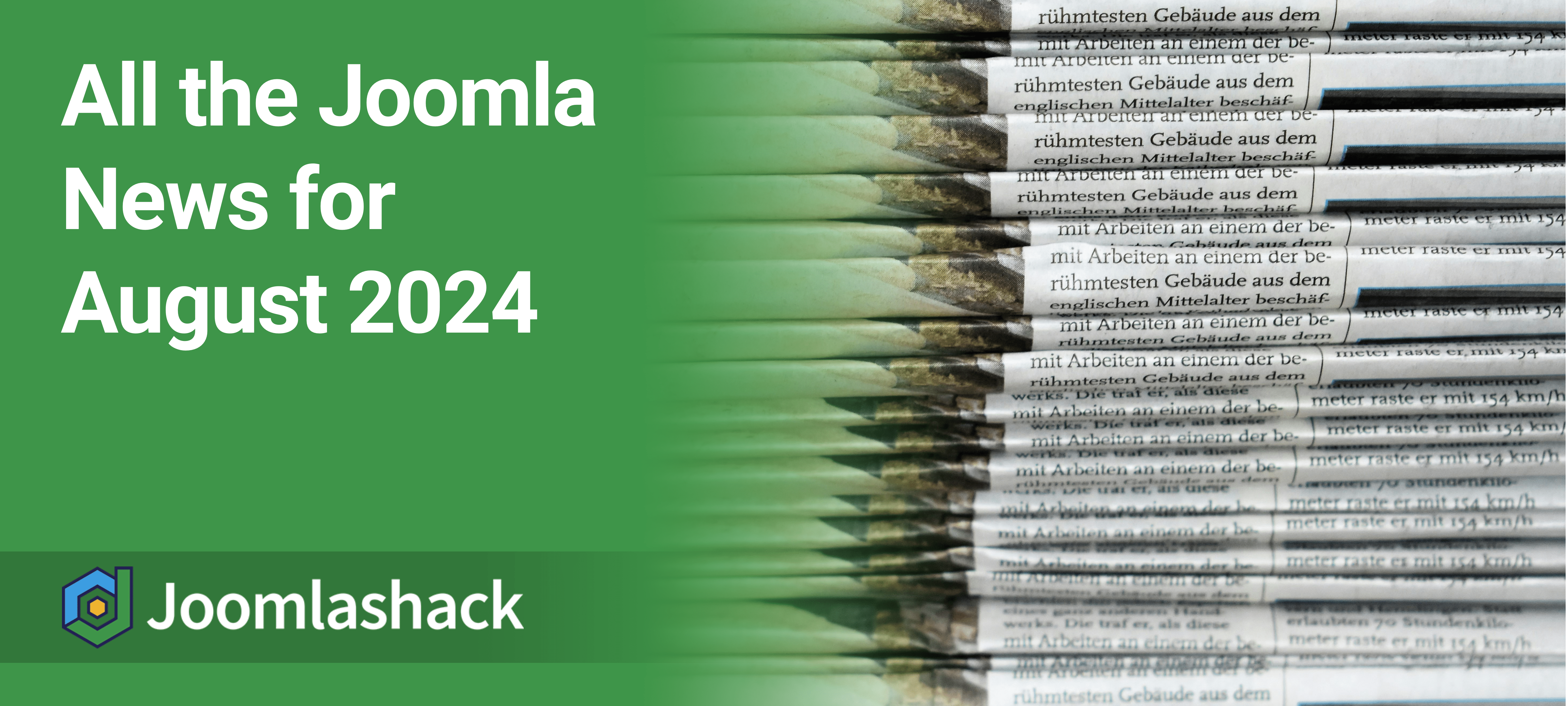 All the Joomla News for August 2024