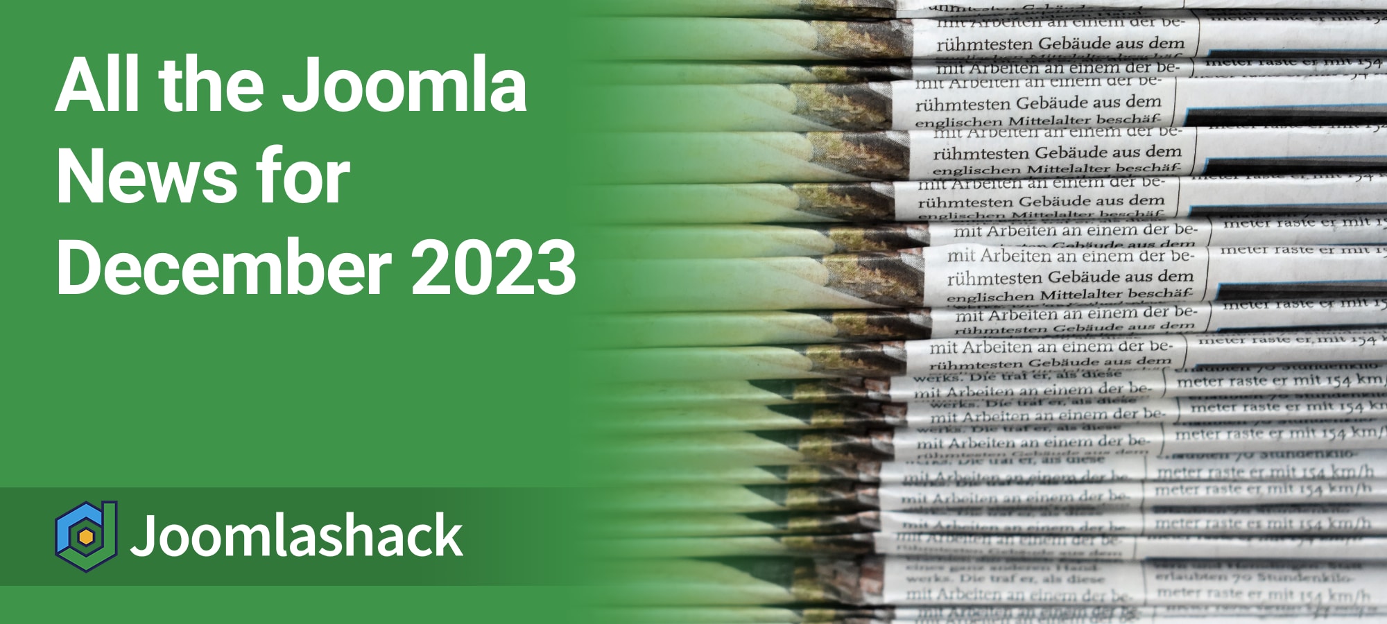 All the Joomla News for December 2023