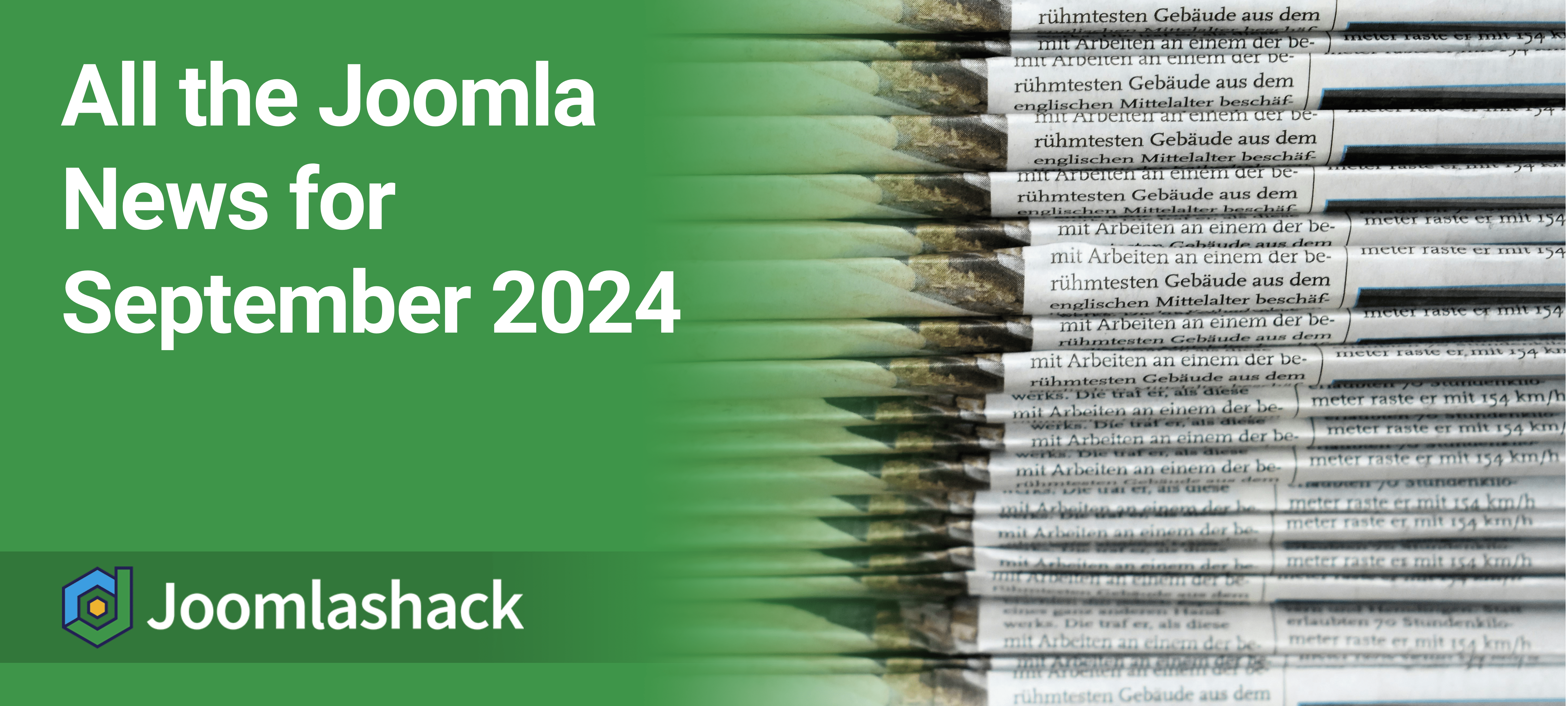 All the Joomla News for September 2024