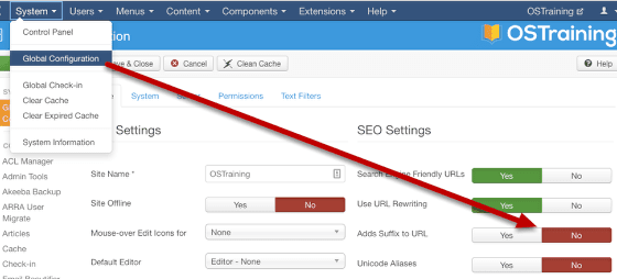 How To Remove Html In Joomla S Urls Joomlashack