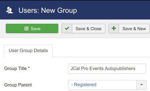 create a new user group for autopublishers