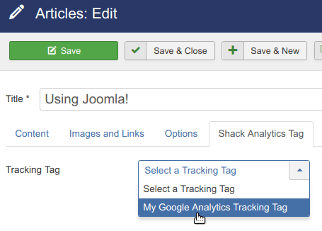 click your tracking tag