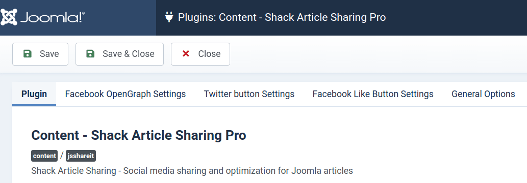 what is the shack article sharing extension