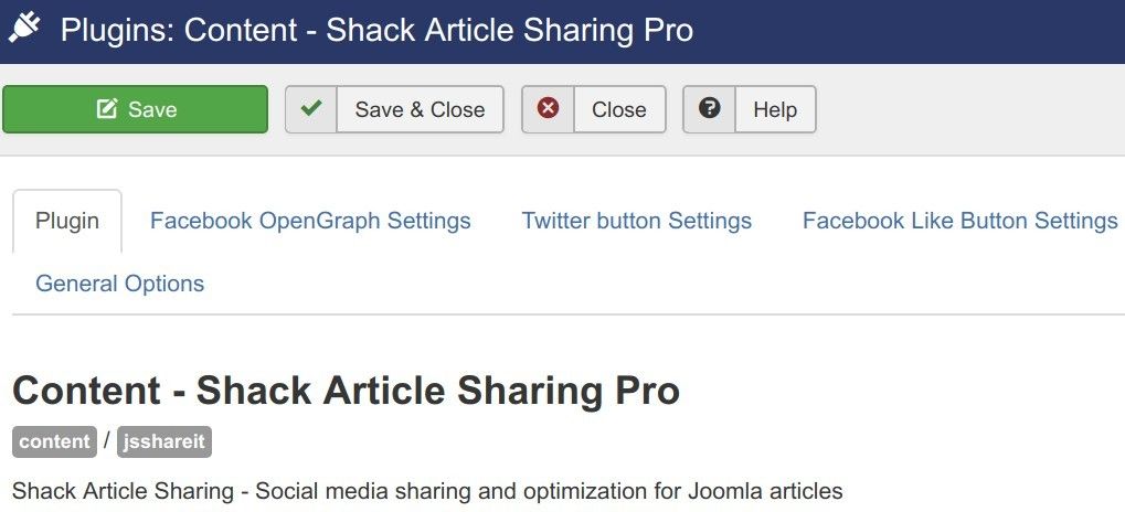 what is the shack article sharing extension