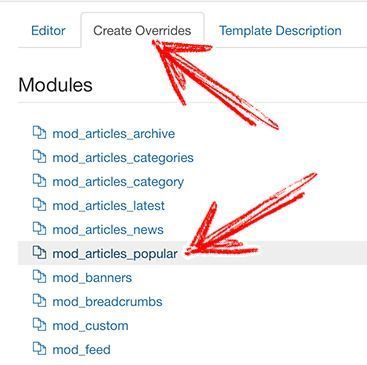 Most Read Module for Joomla