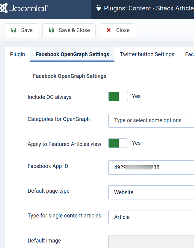 facebook open graph tab